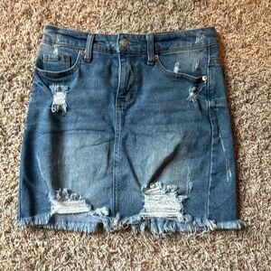 Wild Fable denim mini skirt sz 00